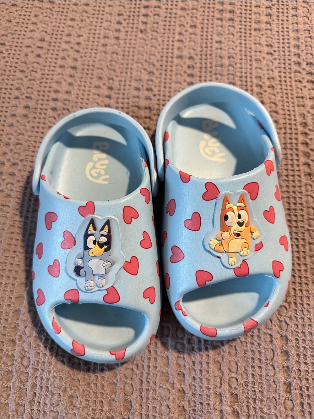 Kids Bluey Slide Sandals - size 9/10